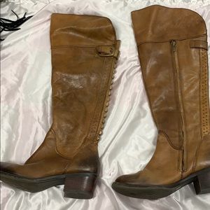 Rustic Light Brown Boots
